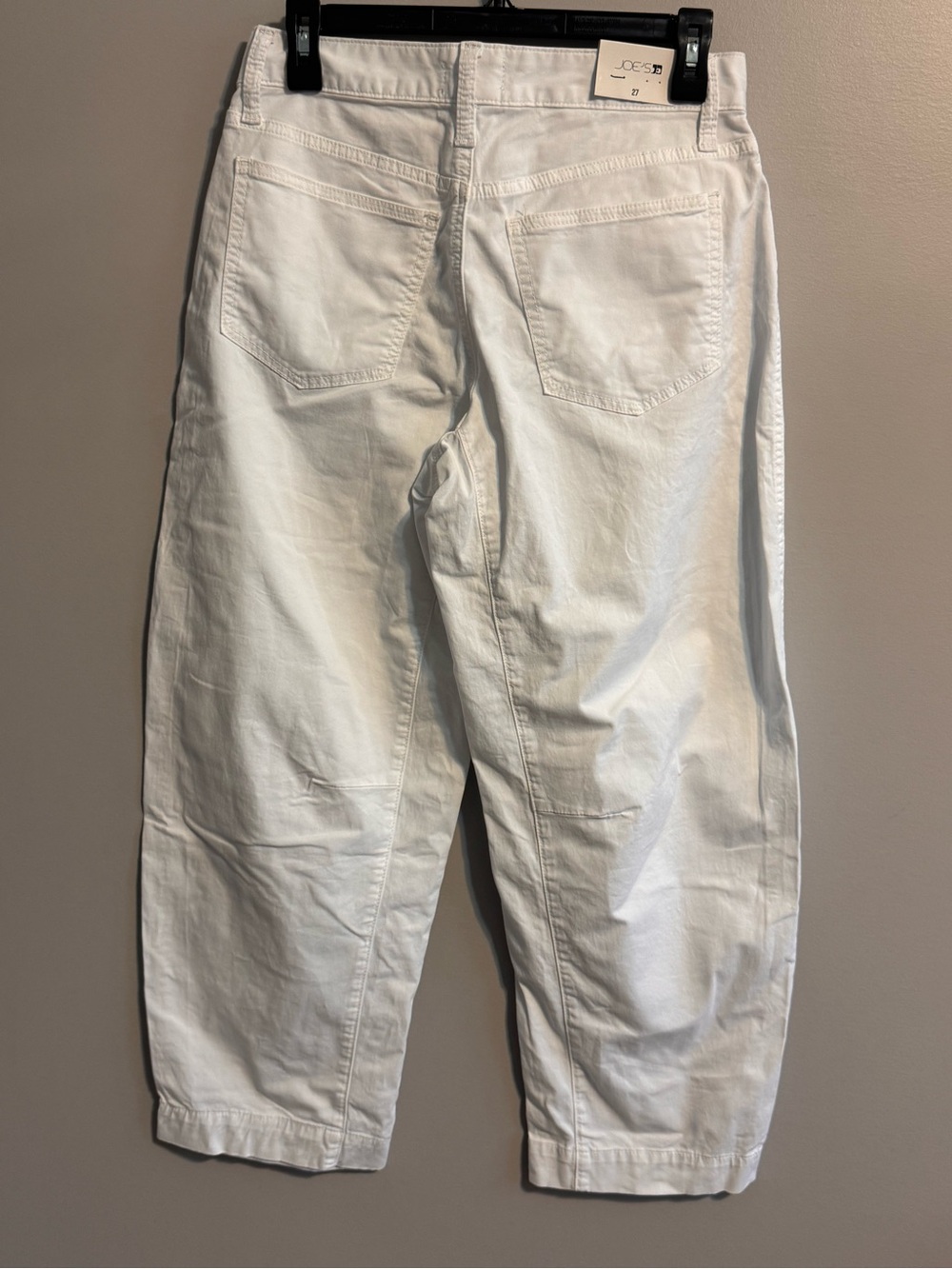 Joe's Jeans The Wilder White Relaxed Barrel Leg Jeans Size 27 NWT - Picture 3 of 7
